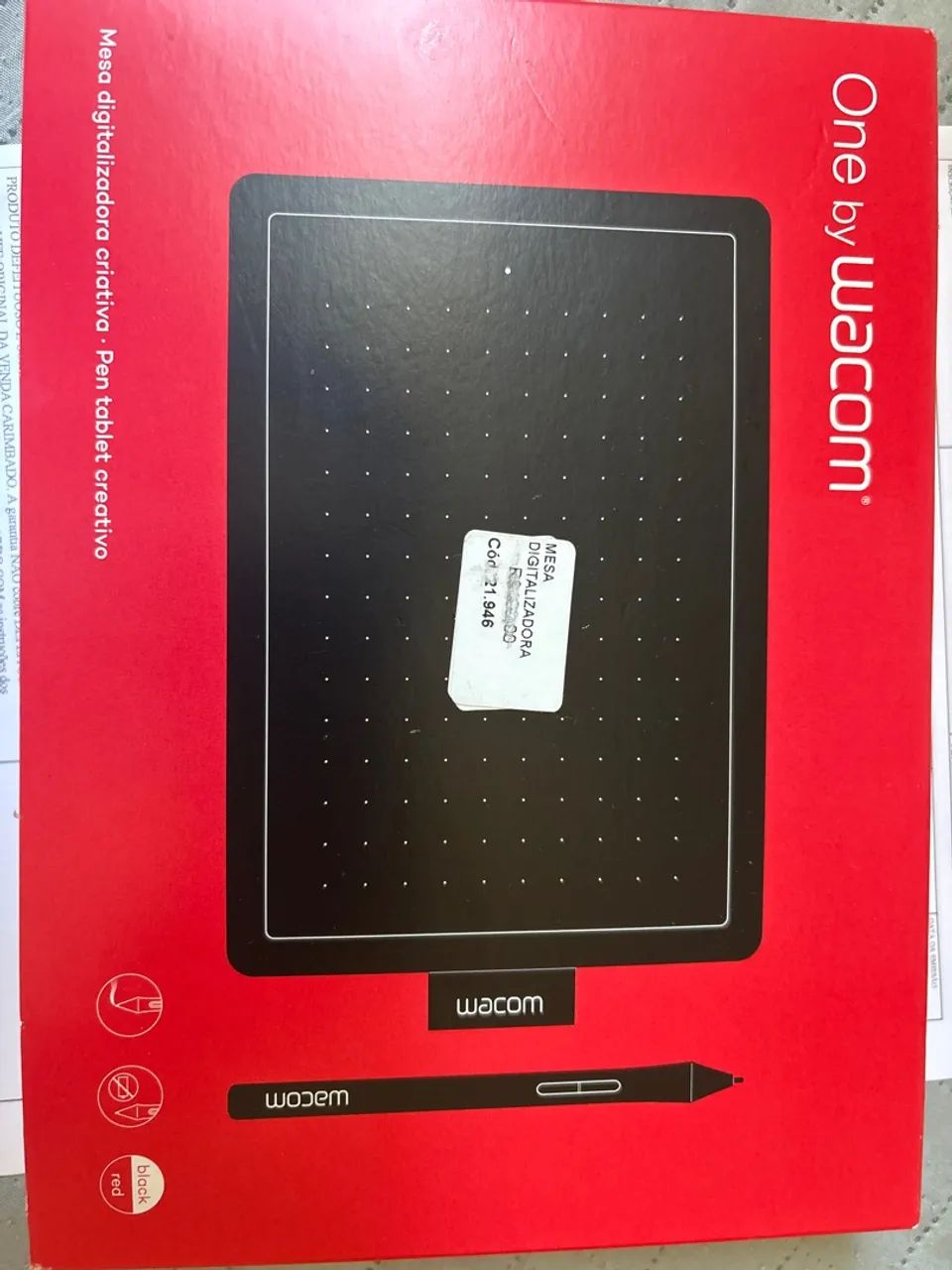 Mesa digitalizadora one by wacom 