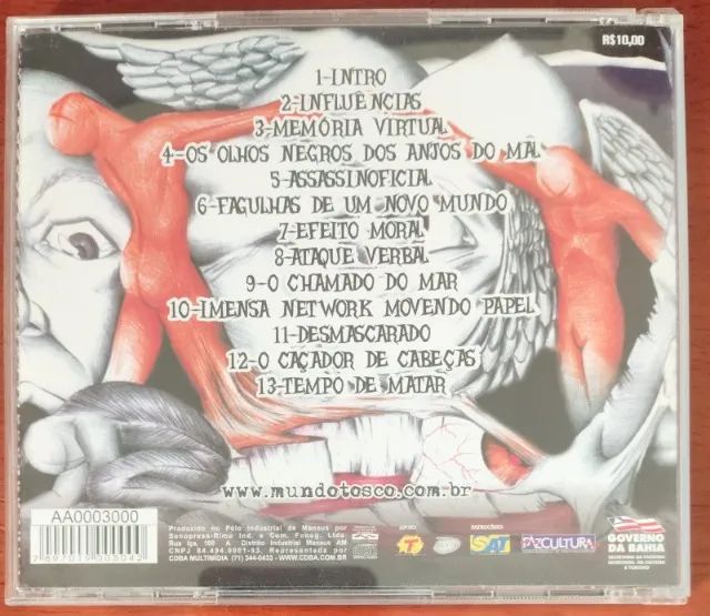 CD - MUNDO TOSCO - (SUPER CONSERVADO) - Foto 2