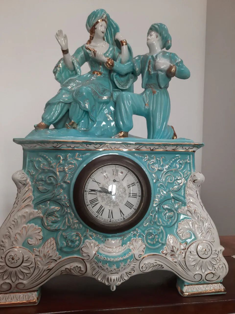 Relógio de Mesa em Porcelana  - Foto 2