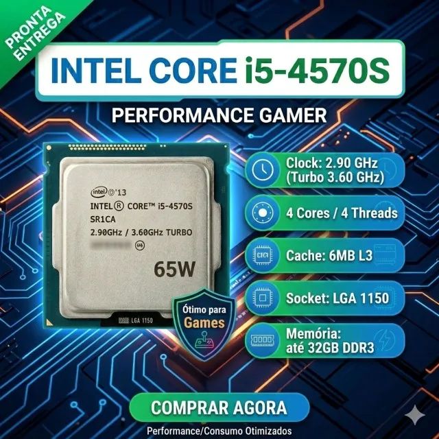 PROCESSADOR INTEL I5 4570S (1150) - Foto 4