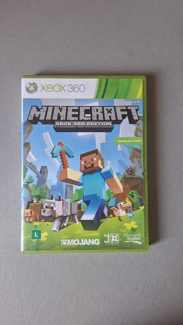 JOGO XBOX 360 - MINECRAFT