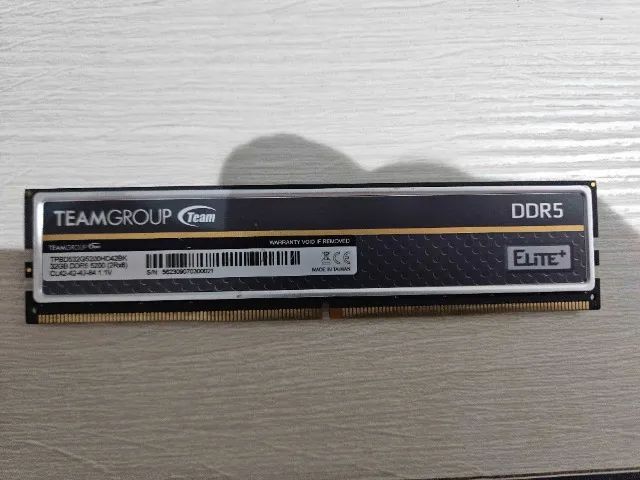 Team Group Elite Plus, 32GB, DDR5, 5200MHz, CL42 - Foto 2
