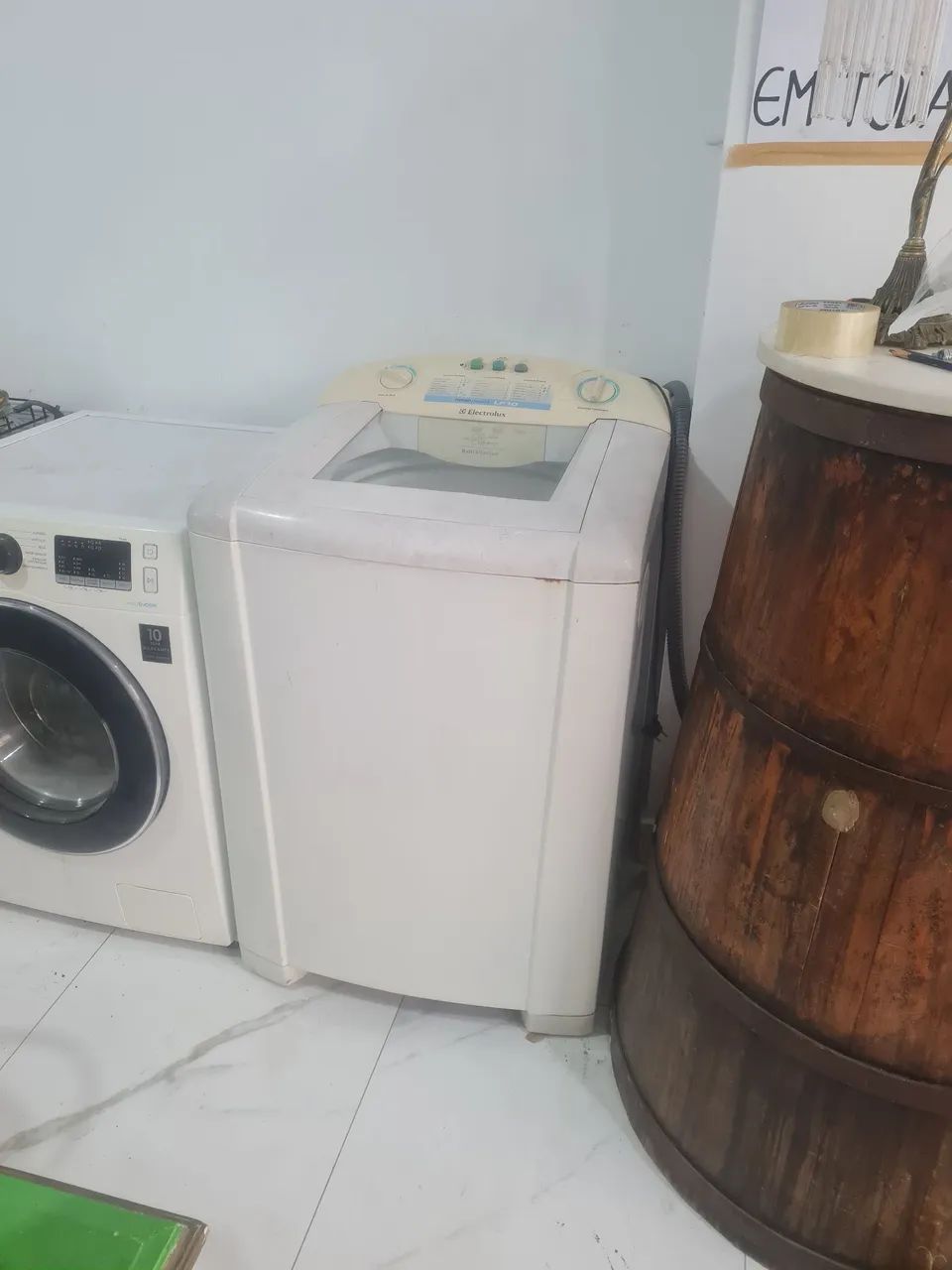 Máquina Electrolux 10kl entrega e garantia - Máquinas de Lavar e