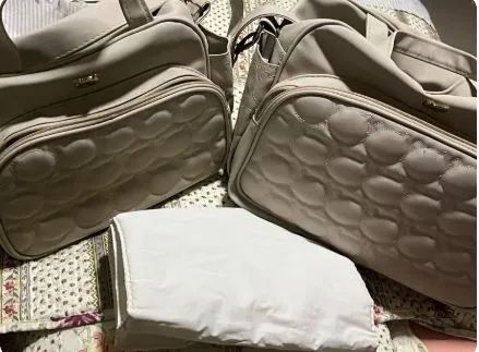 bolsa maternidade + frasqueira - Foto 2