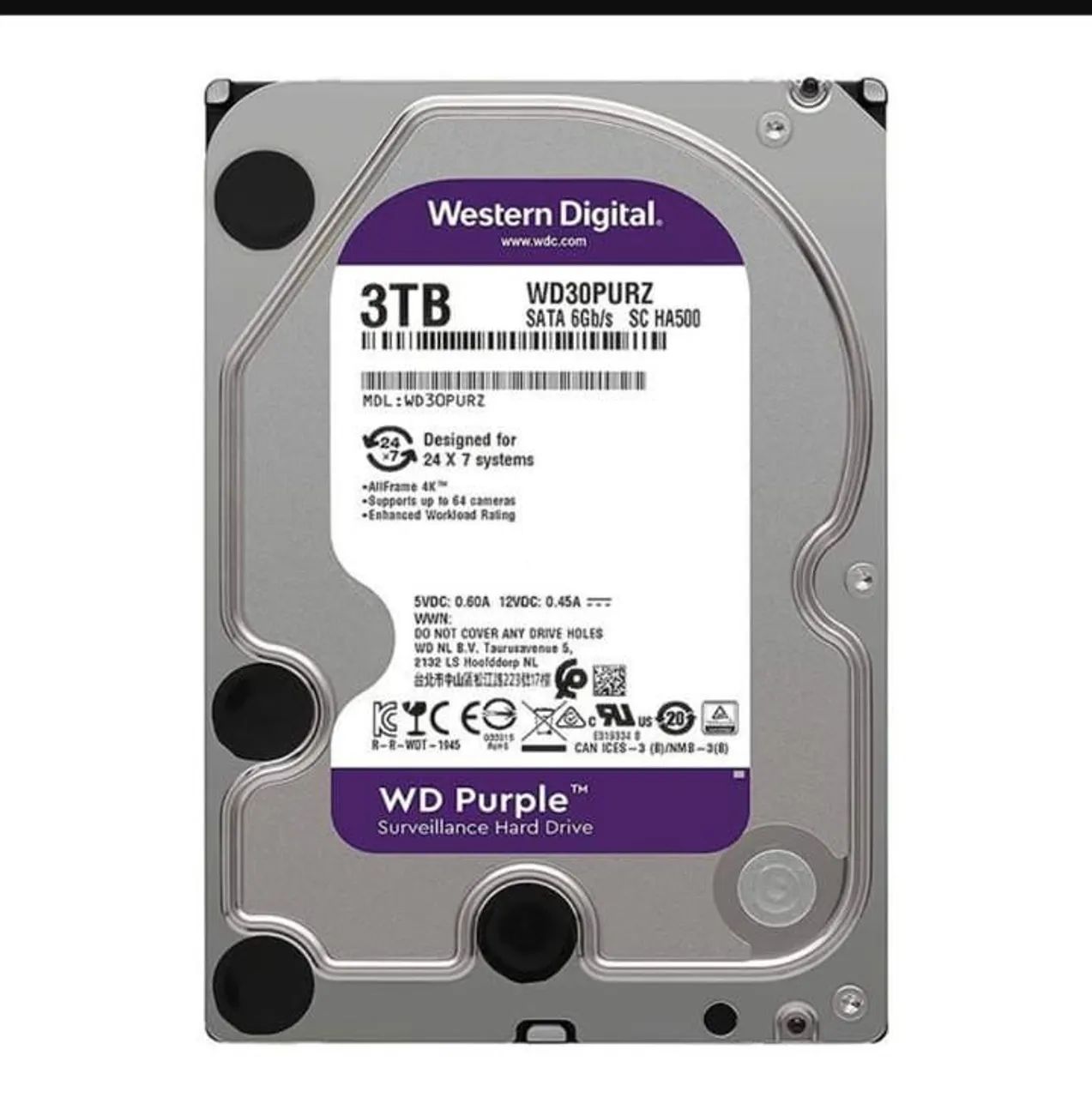 HD 3 TB SeaGate CFTv 24x7