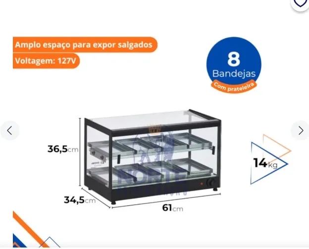 Estufa de salgado quente - Foto 2
