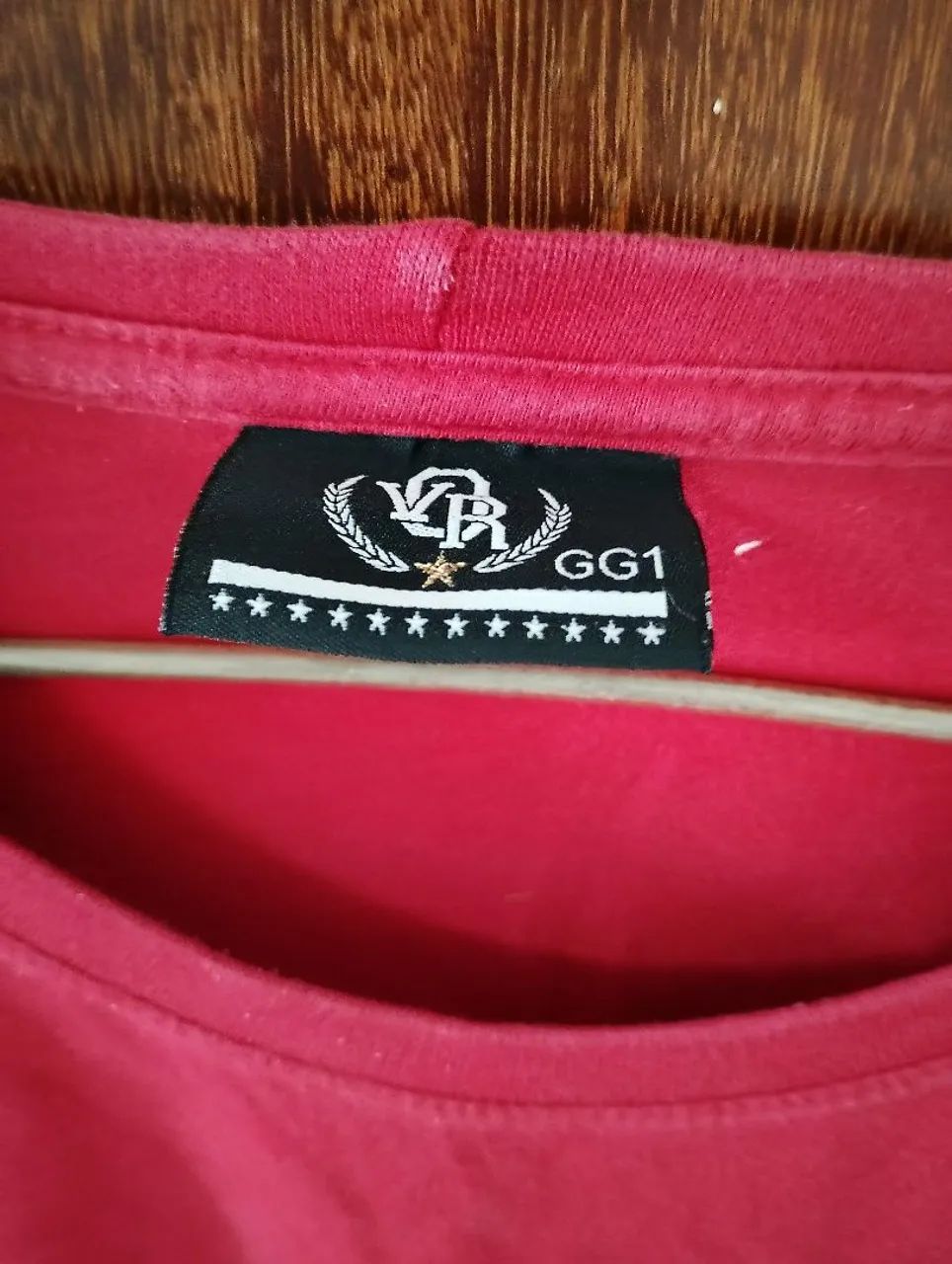 Camiseta VR vermelha GG - Foto 2