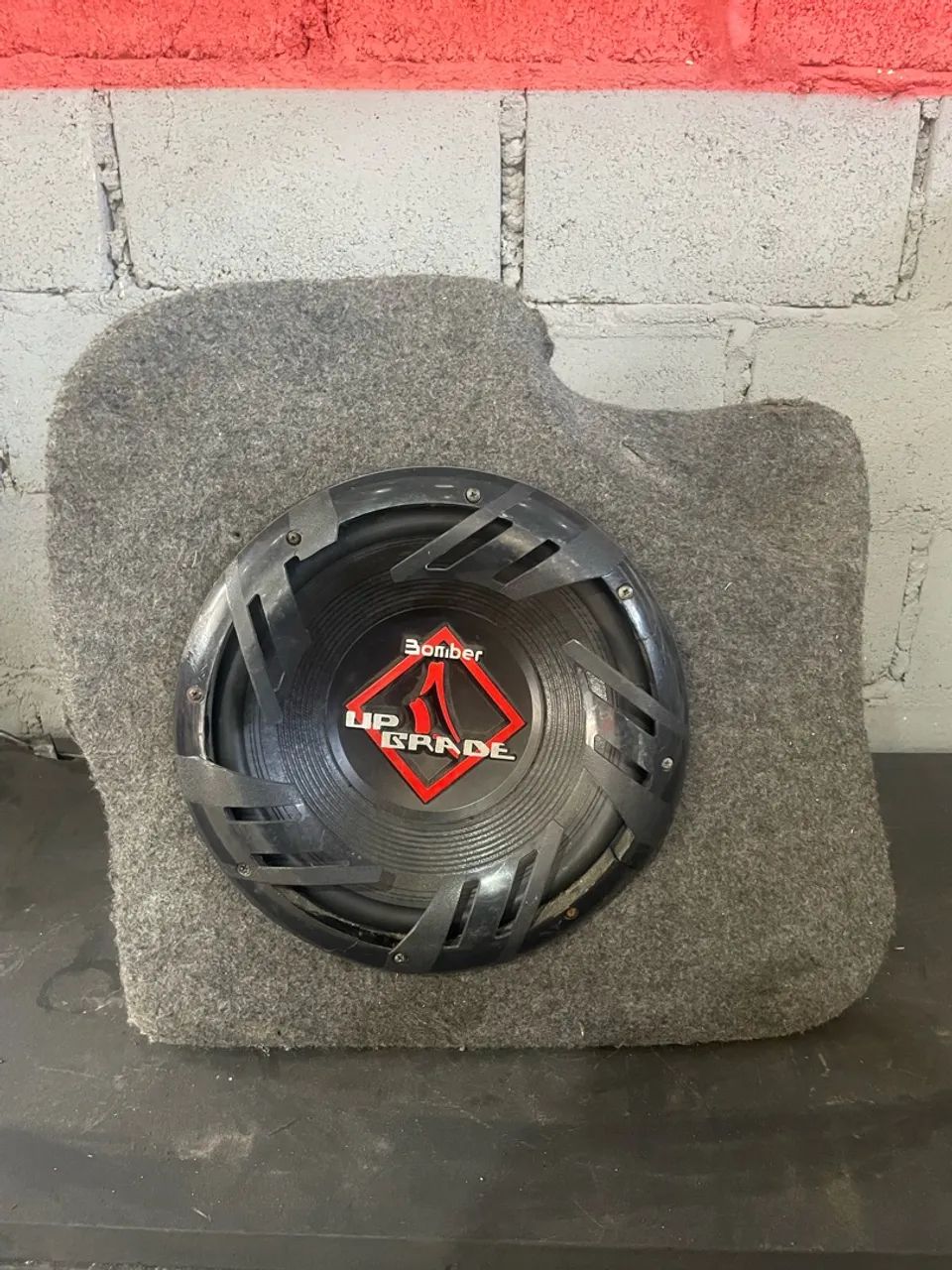 Subwoofer bomber upgrade 12 polegadas com caixa 