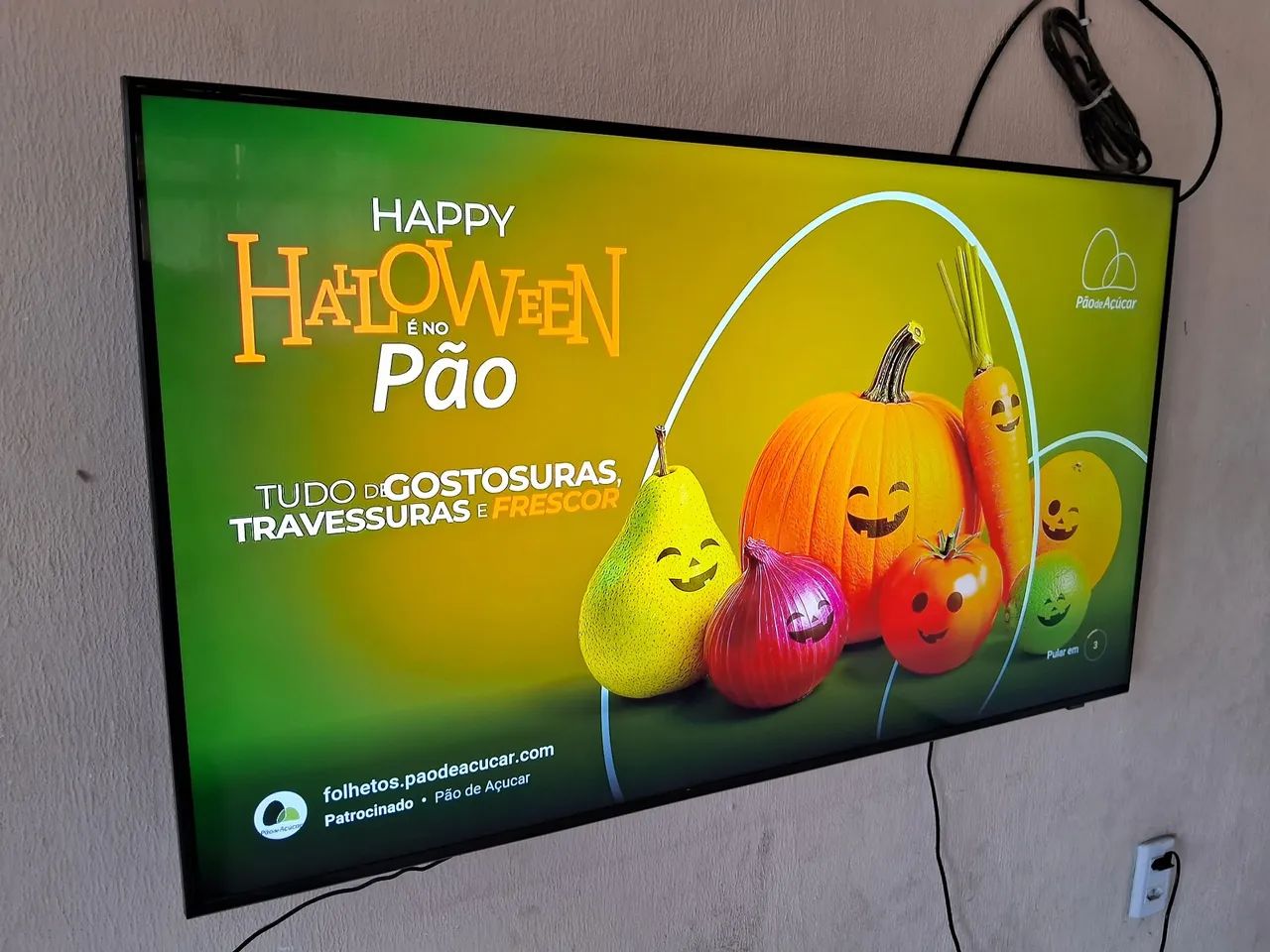 Telao Samsung 4K 50 Polegadas na Garantia  - Foto 4