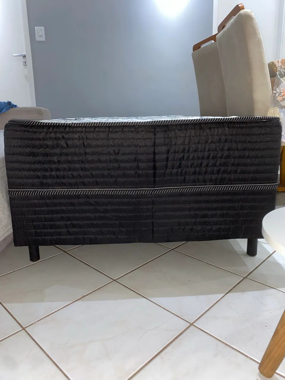 Cama box de solteiro (com colchão conjugado) - Foto 5