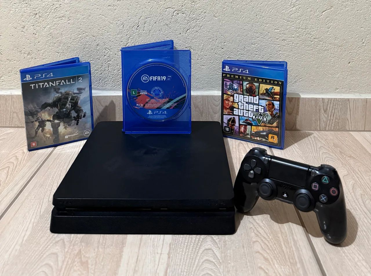 PlayStation 4 slim 1TB completo 