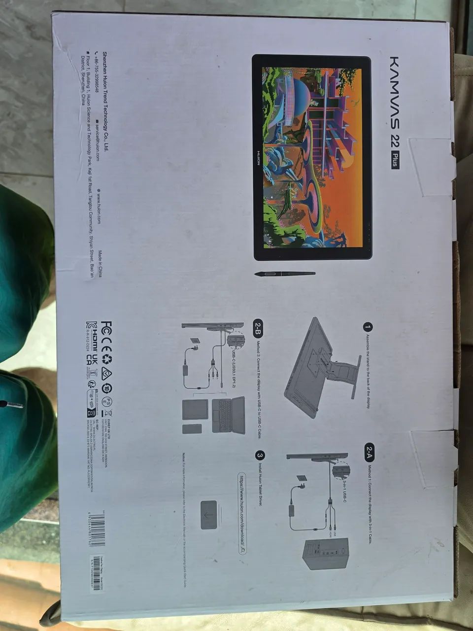 Huion kamvas 22 plus - Foto 2