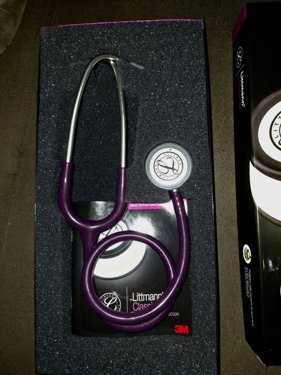 estetoscópio littmann 3 roxo  - Foto 5
