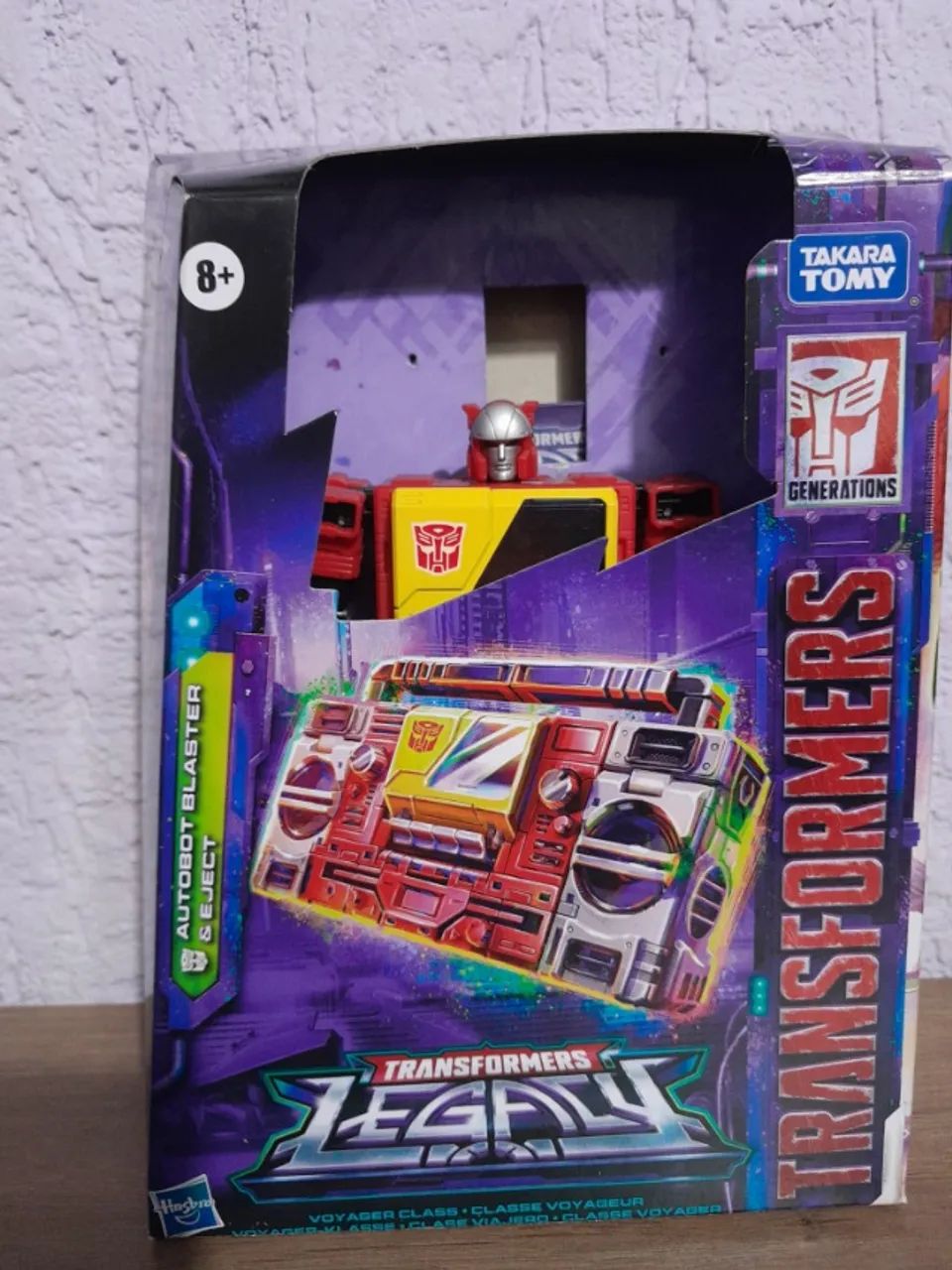 Transformers Blaster e Eject Legacy completos