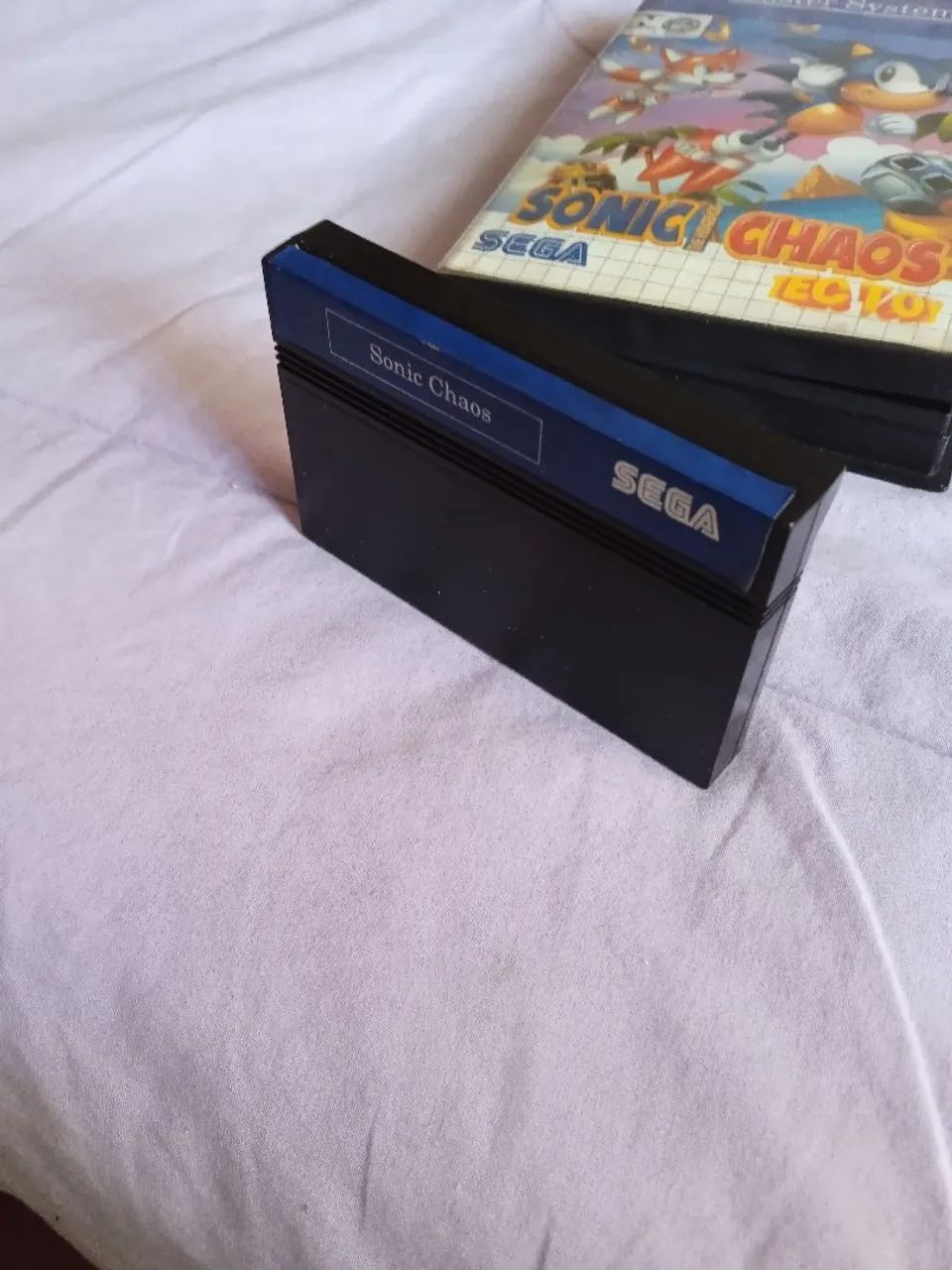 Sonic Chaos original Master System com caixa  - Foto 3