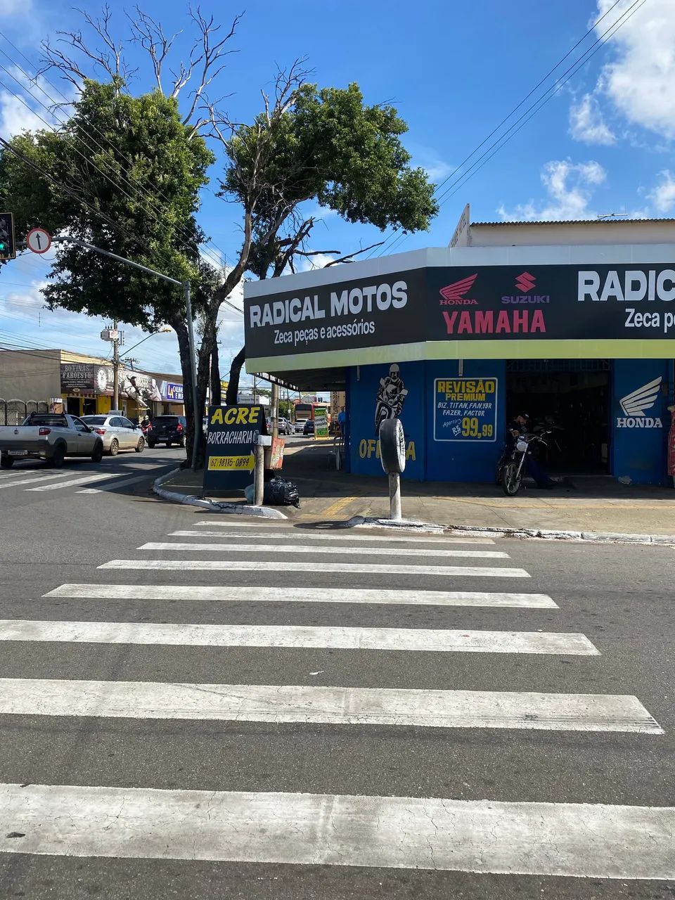 Oficina de moto e peças 