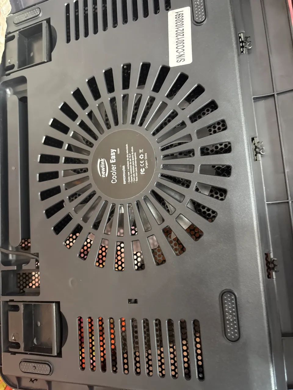 Suporte Noitebook com air cooler  - Foto 3