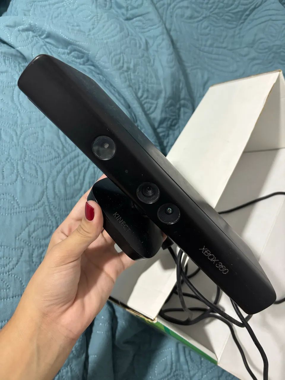 Kinect Original Xbox 360 com Caixa