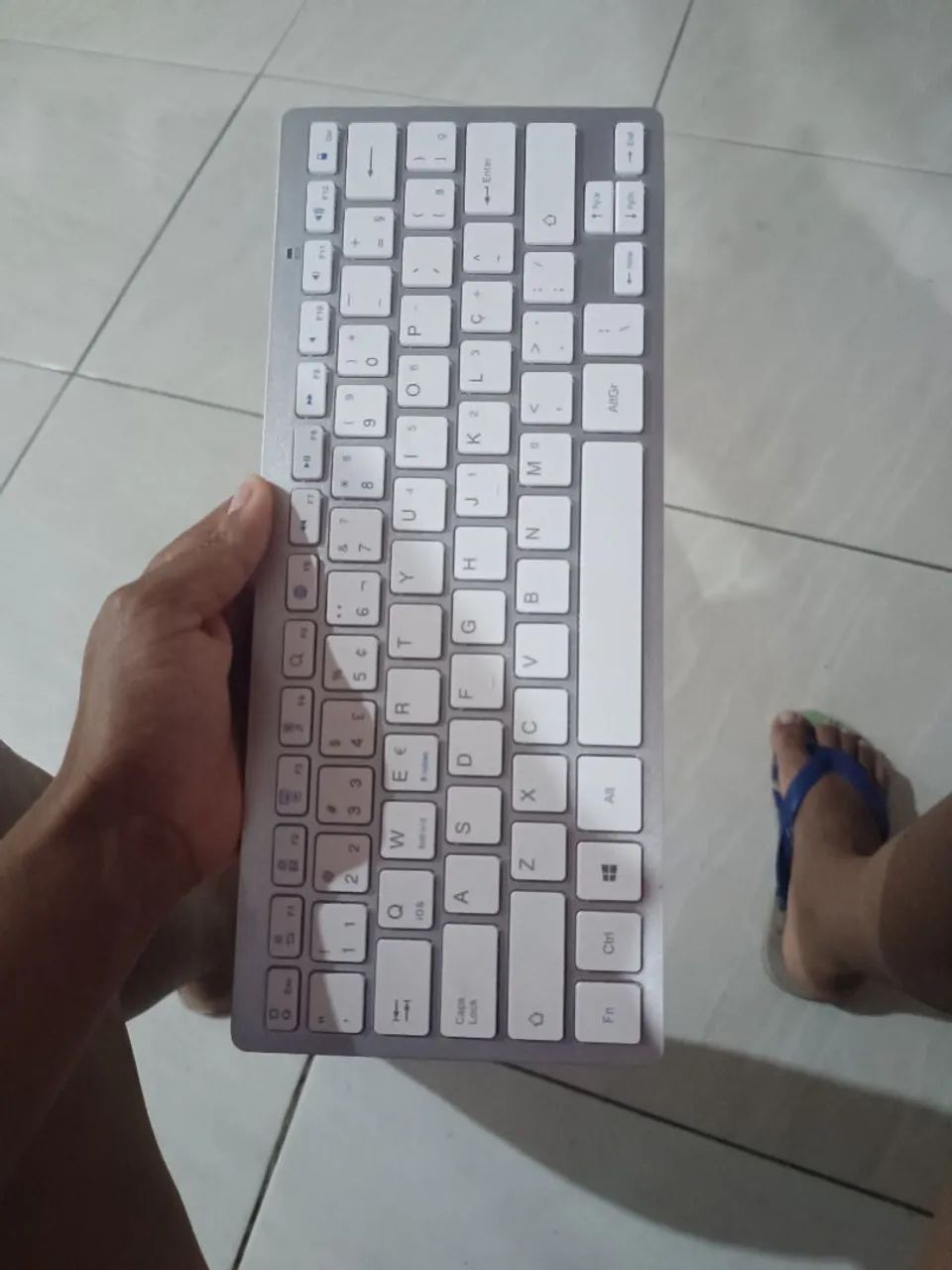 ? VENDE-SE TECLADO SEM FIO ? MULTIFUNCIONAL! ? - Foto 3
