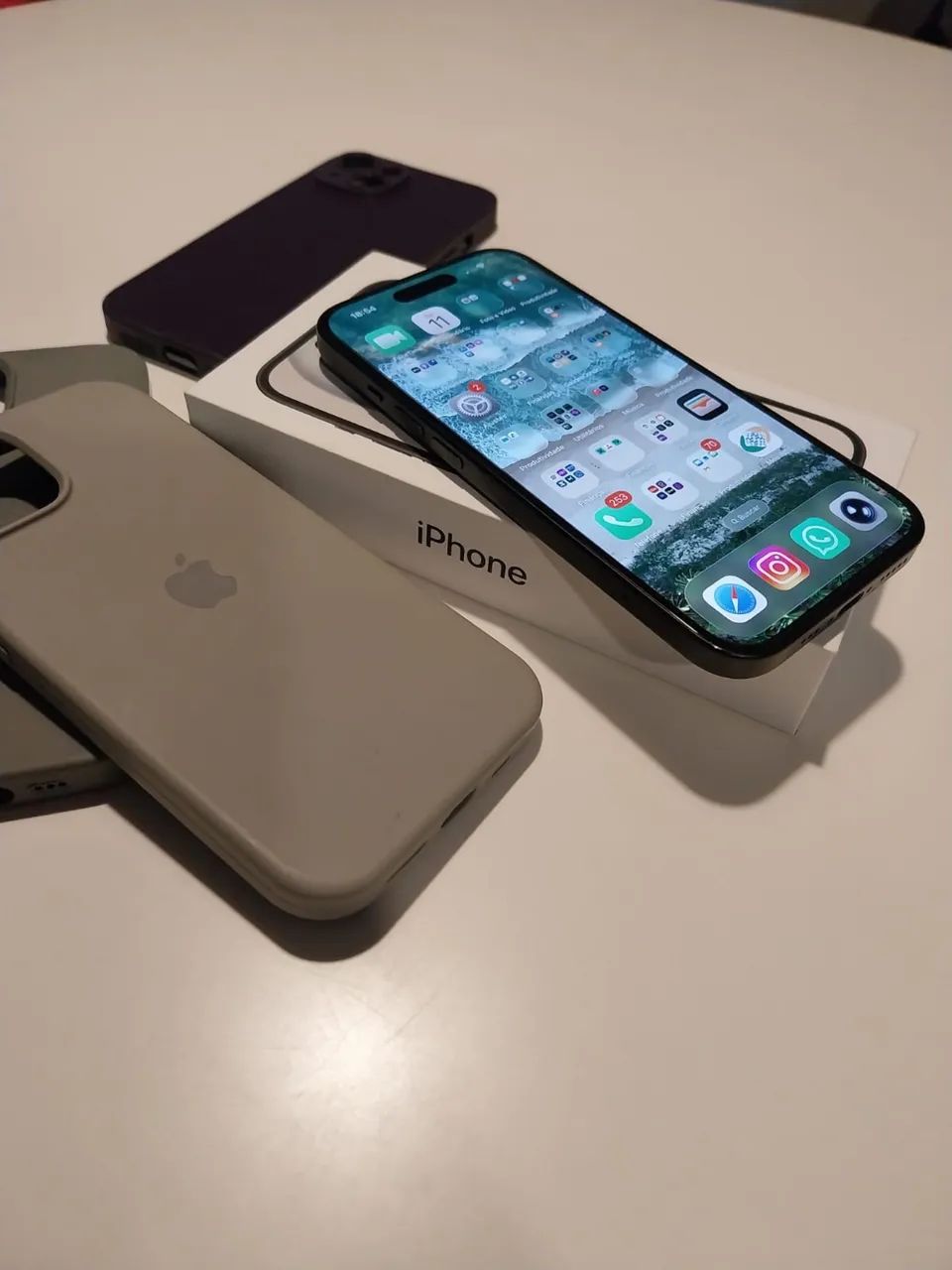 iPhone 15 256GB praticamente novo sem detalhes  - Foto 3