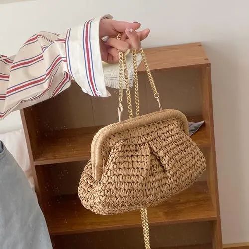 Bolsa de Palha Vintage 