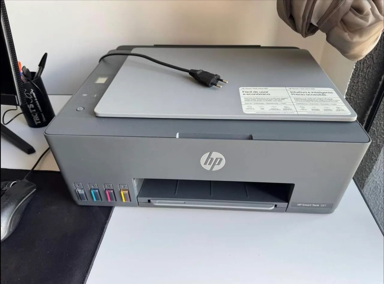 Impressora Multifuncional HP Smart Tank 580 - Foto 3