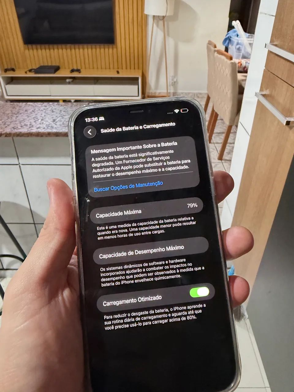 Iphone 12 PRO max 128GB (Branco) IMPECÁVEL  - Foto 5