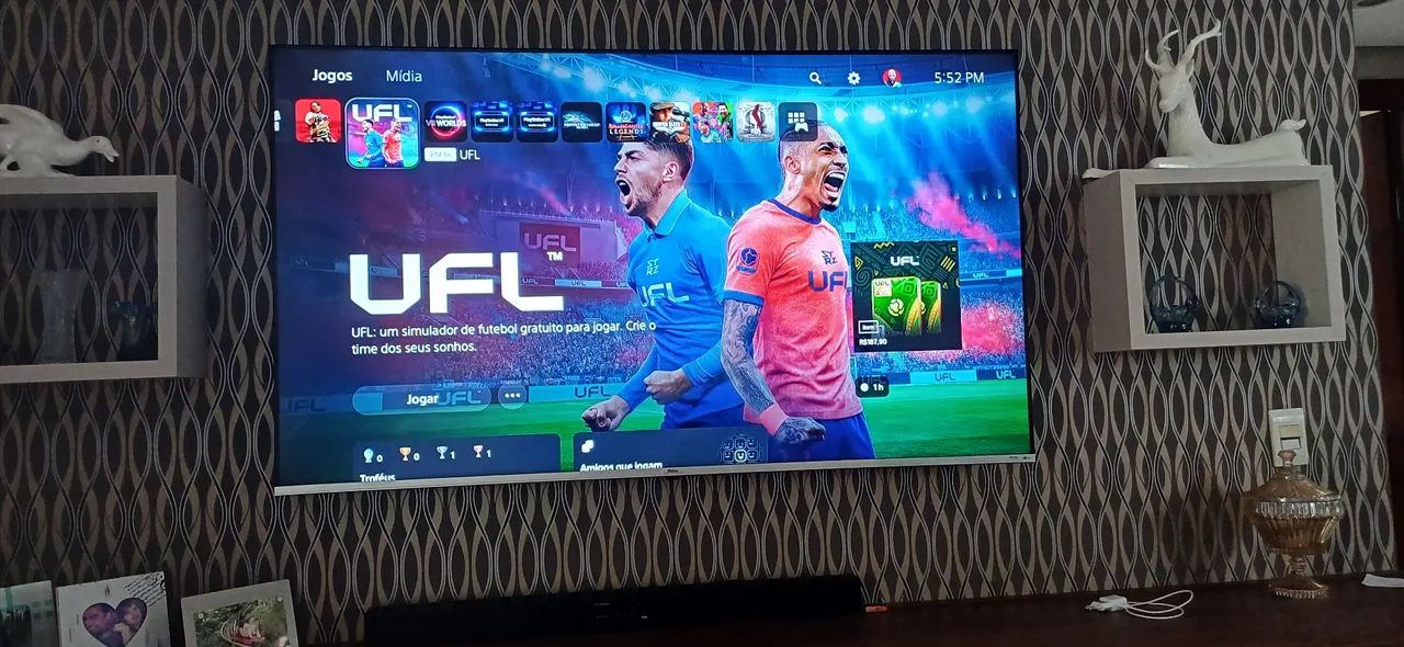 Ps5 slim 4k + Base carregadora multifuncional - Foto 4