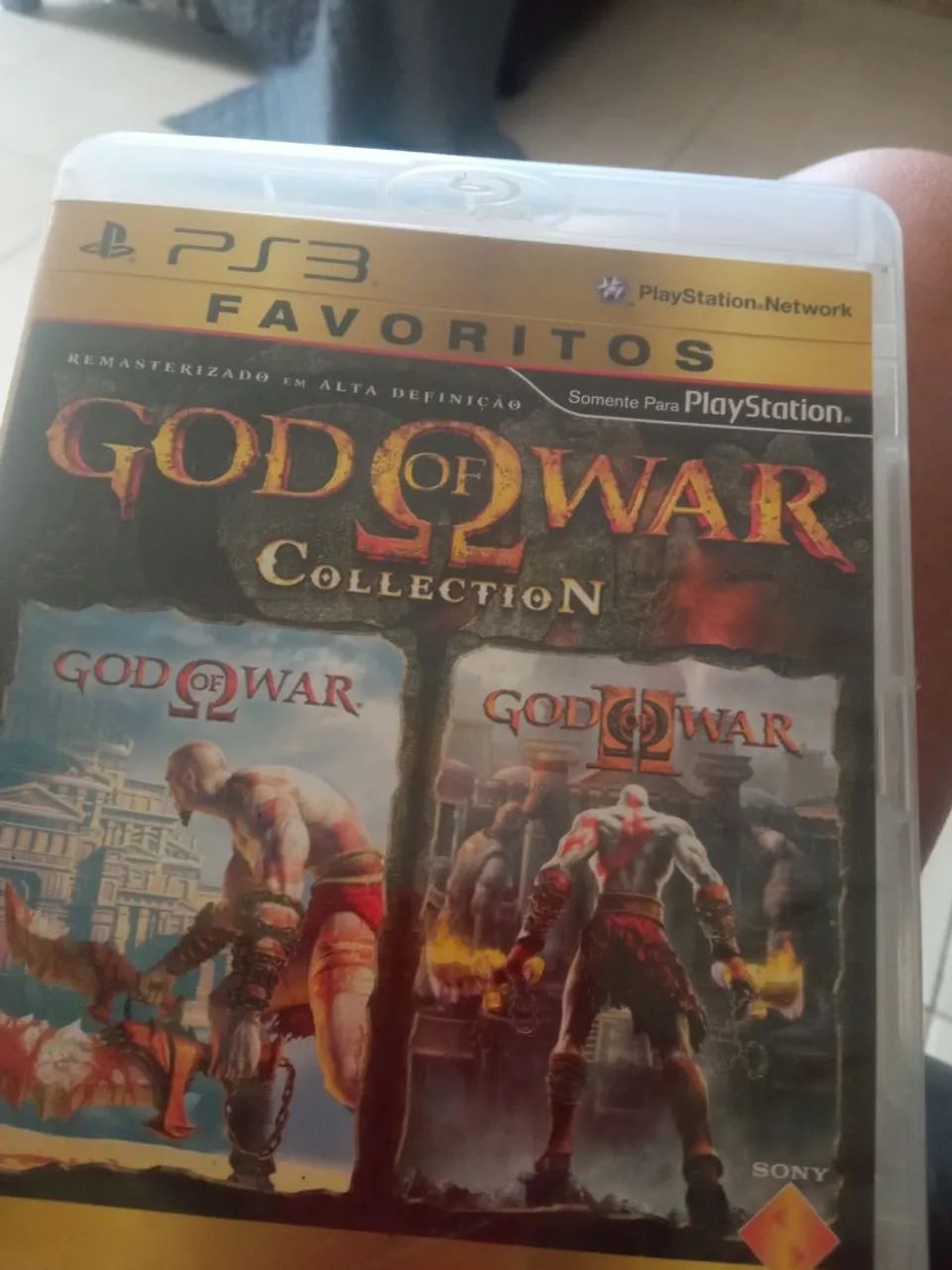 God of war jogo ps3