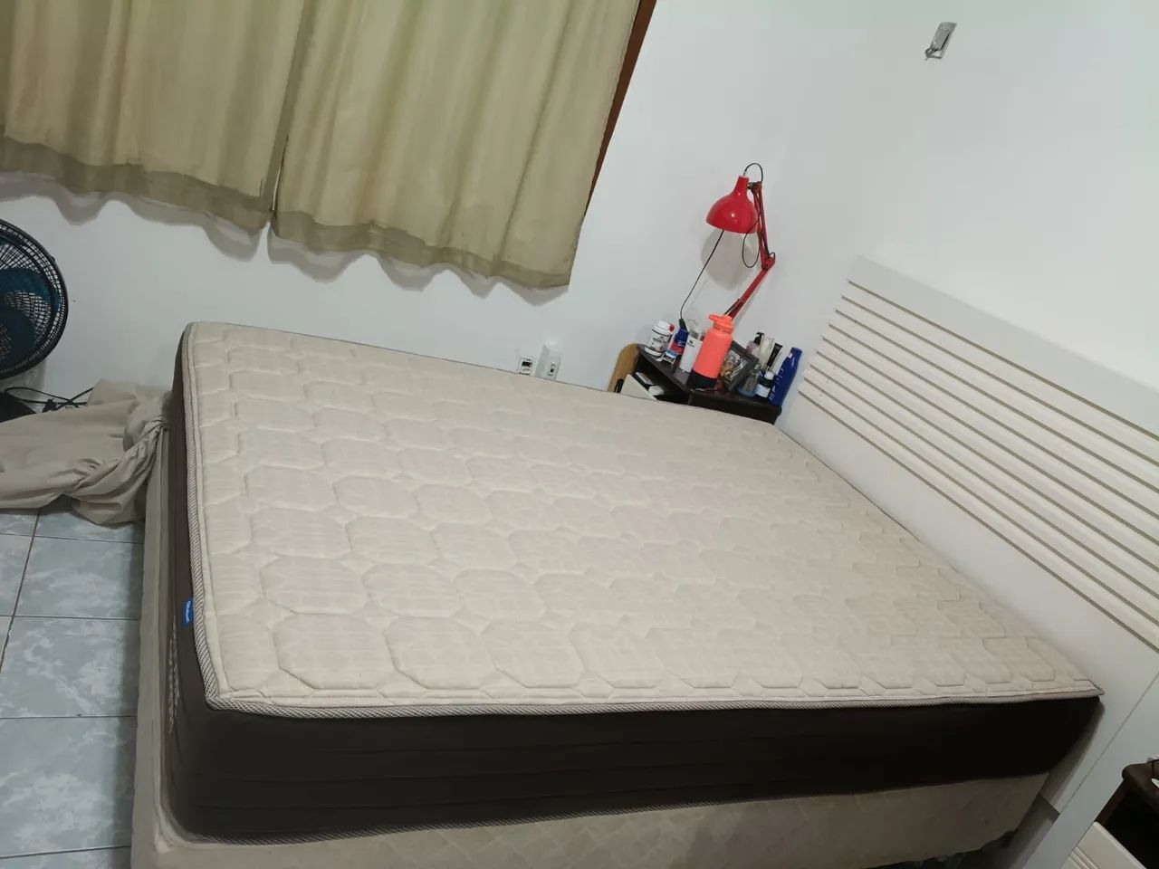 Cama box casal com colchão ortobom - Foto 2