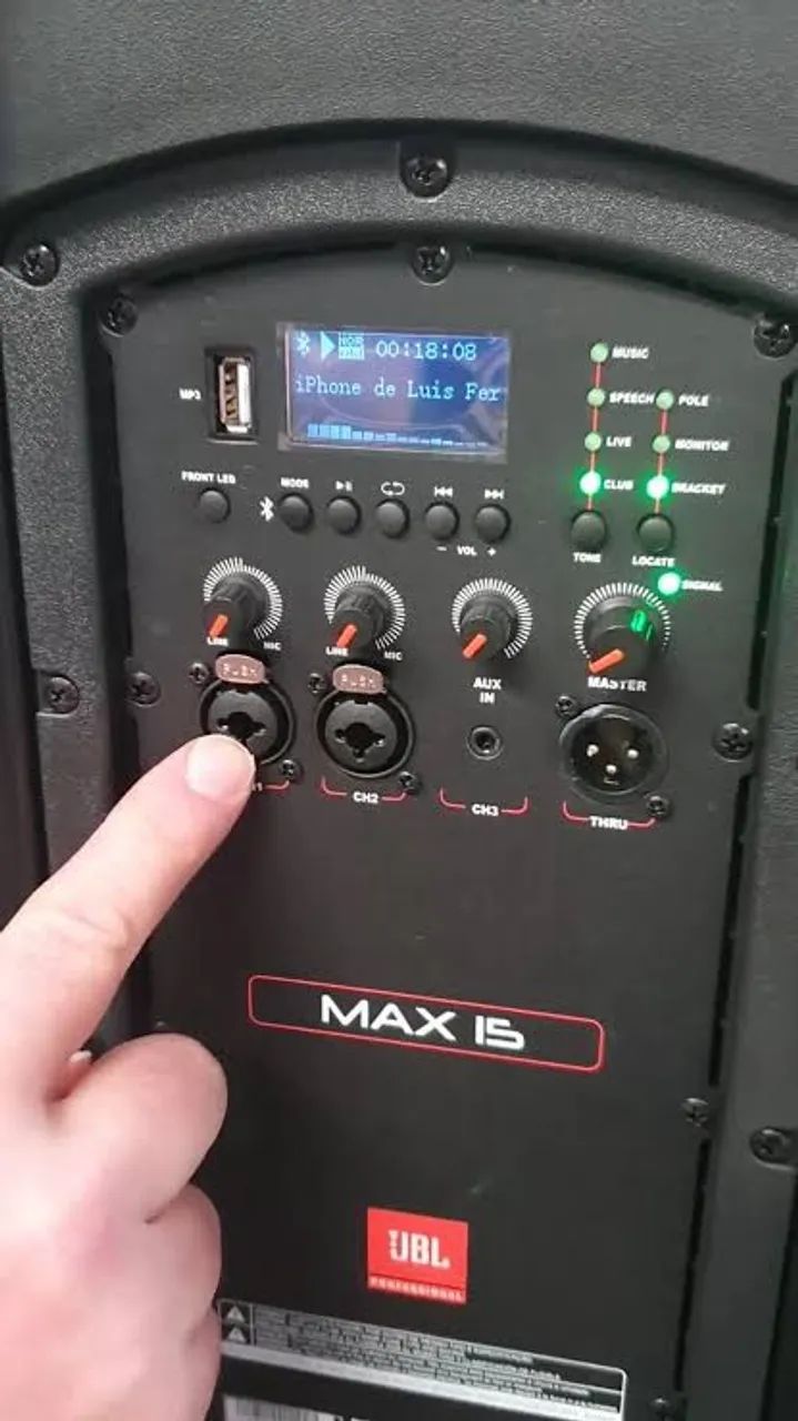 Caixa De Som Jbl Max 15 Polegadas 350w Rms Bivolt - Foto 2
