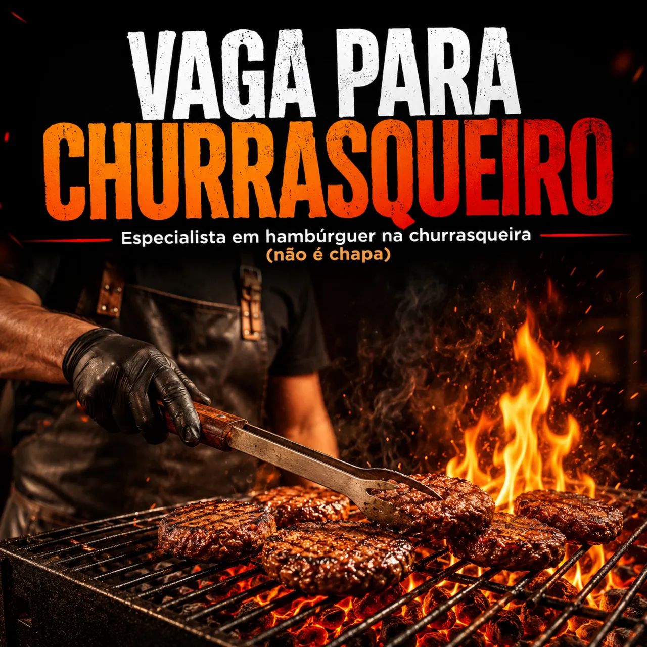 VAGA PARA CHURRASQUEIRO