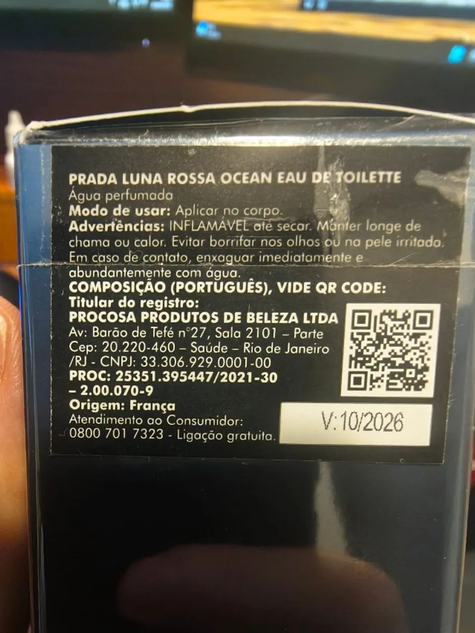 Perfume Prada Luna Rossa Ocean EDT 100ml - Foto 3