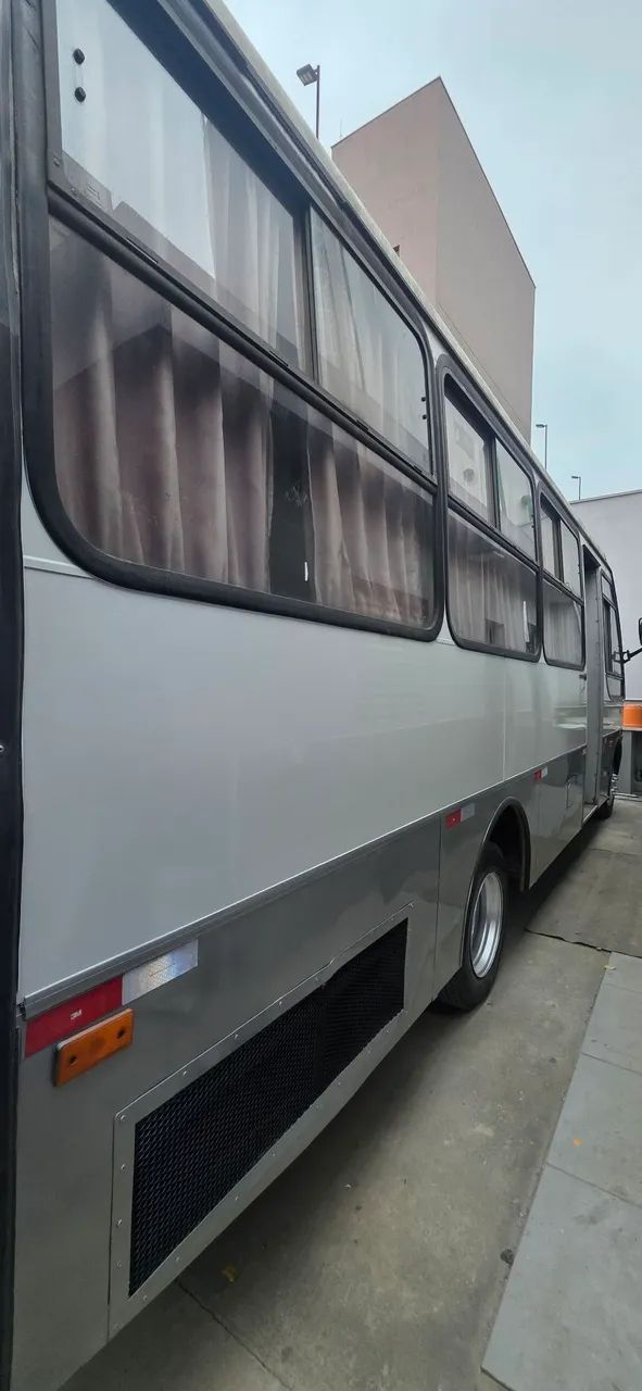 Micro onibus Caio picollo piccolo 1999 Mercedes-Benz bomba injetora 814 raro estado - Foto 4
