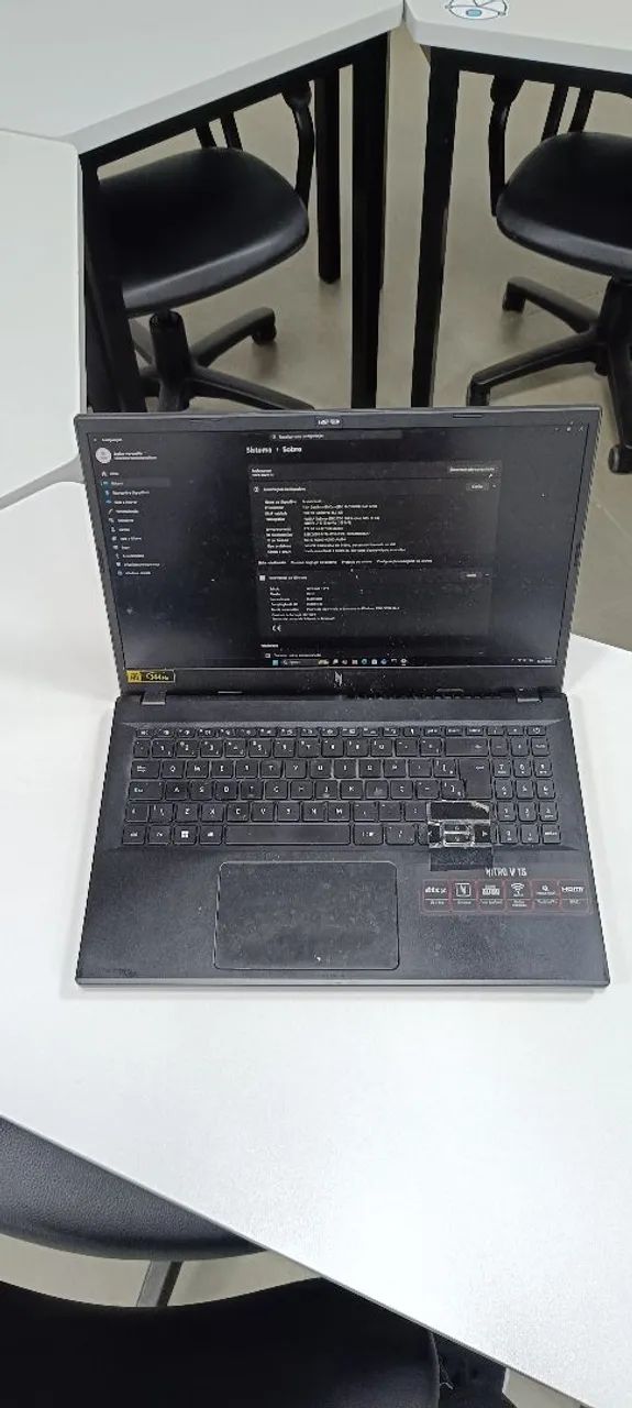 Notebook Nitro 15 i7 13gen 3050 6gb vram - Foto 2