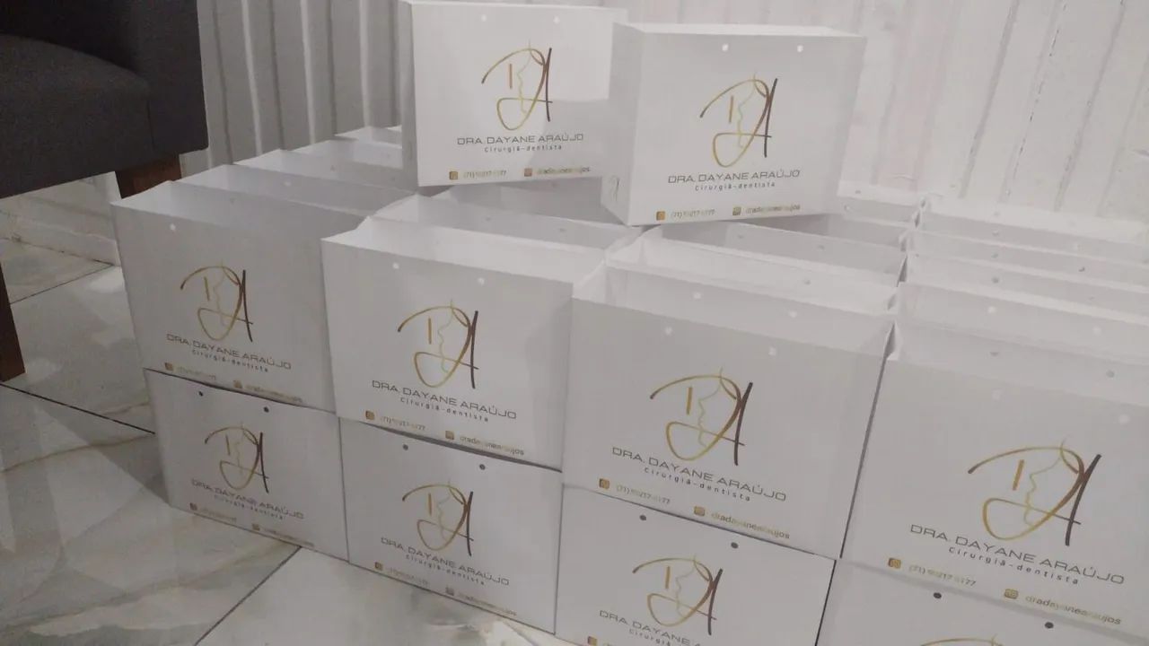 Sacola Personalizada Com Sua Logomarca - Foto 5