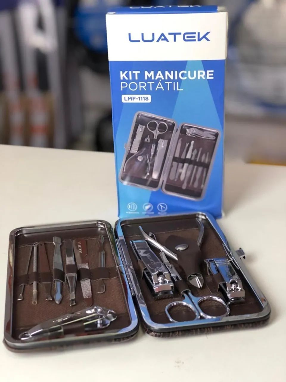 Kit de Manicure Portátil Luatek (LMF-1118)