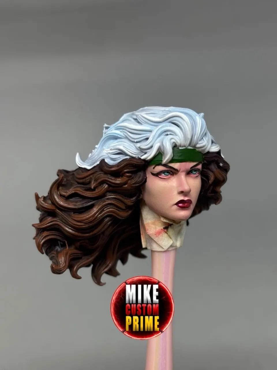 vampira head custom brava jim lee padrão marvel legends  - Foto 2
