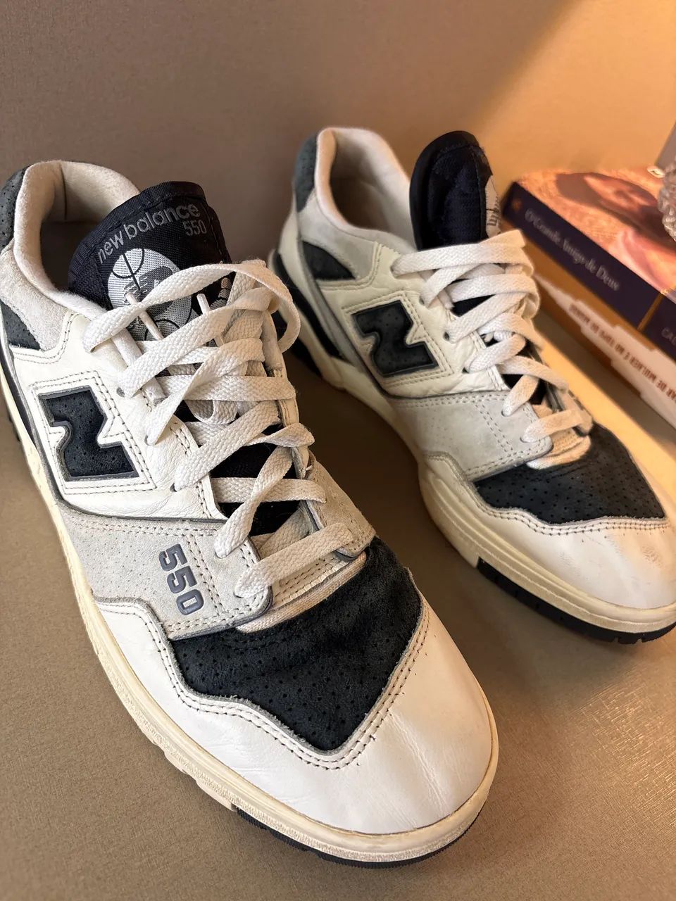 Tênis branco new balance 550 - número 43 - Foto 2
