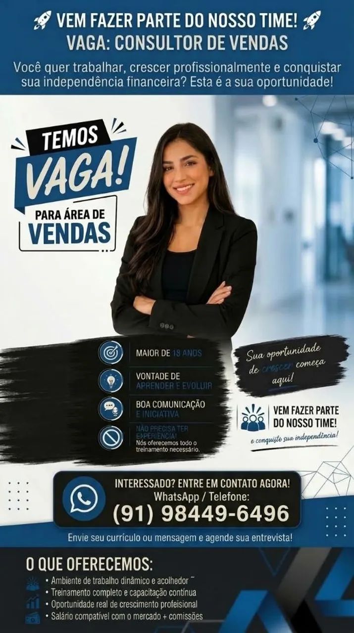 VAGAS DE EMPREGO!!