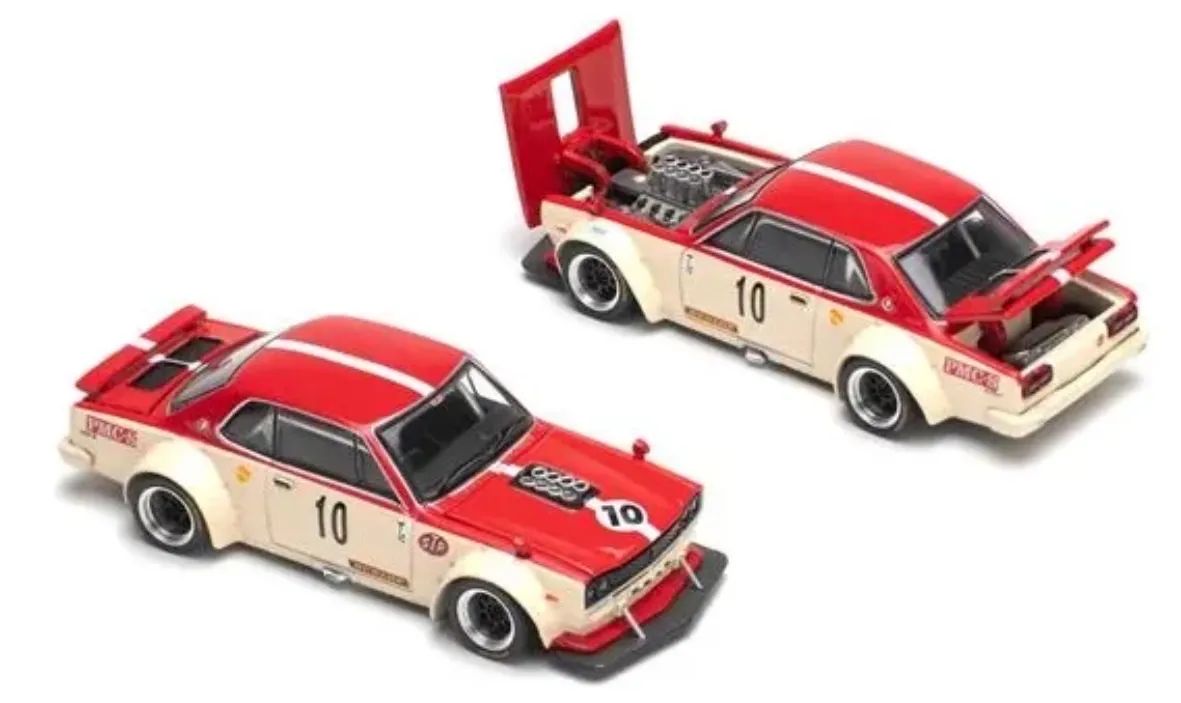 Miniatura Pop Race Nissan Skyline Gtr V8 Drift Harosuka 1:64