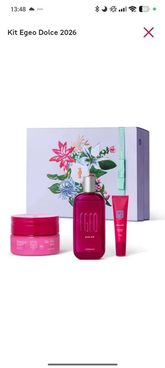 Kit O Boticário Egeo Dolce Red Passion Último!!! - Foto 2