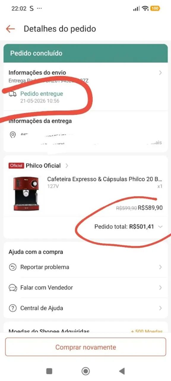 Cafeteira expresso e cápsulas Philco  - Foto 4