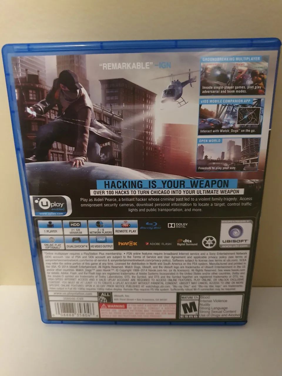 Jogo PS4 Watch Dogs - Foto 2