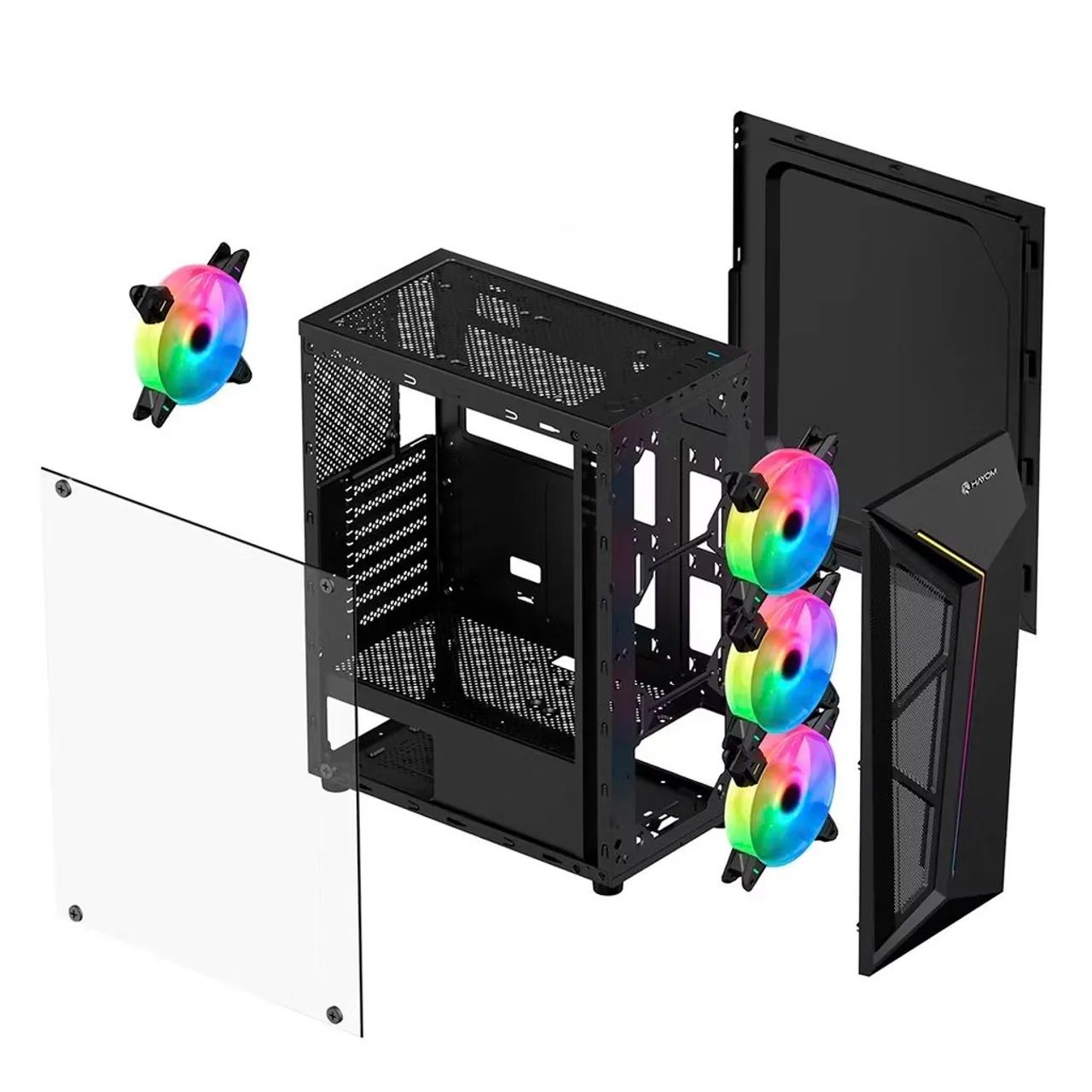 Gabinete Gamer + 4 fans - Foto 2