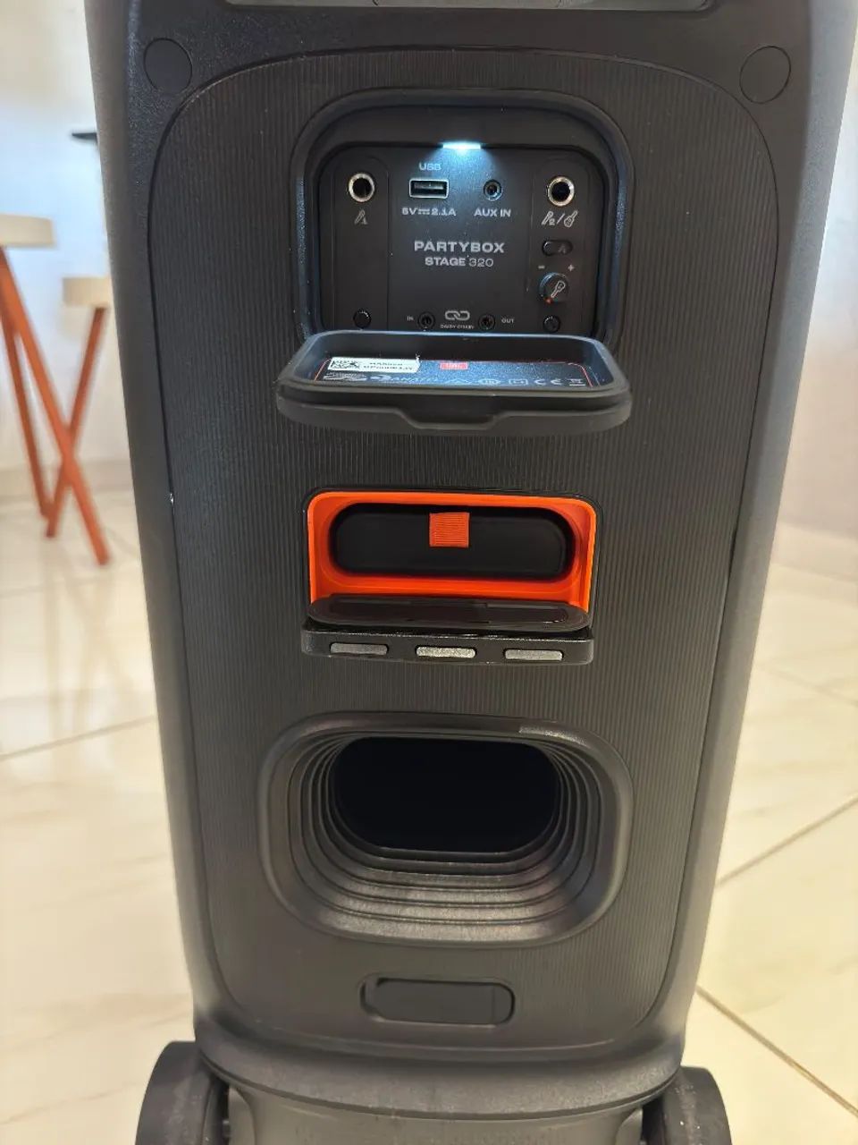 Caixa JBL party box stage 320 - Foto 4