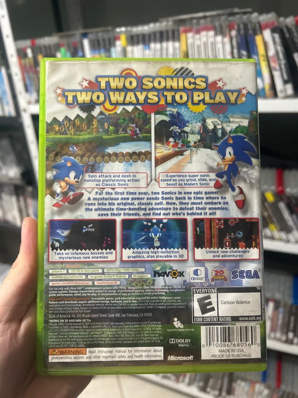 Sonic Generations Xbox 360 - Foto 2