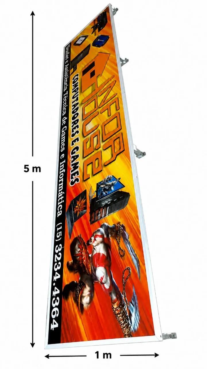Estrutura para Banner metalon 100% - Foto 2