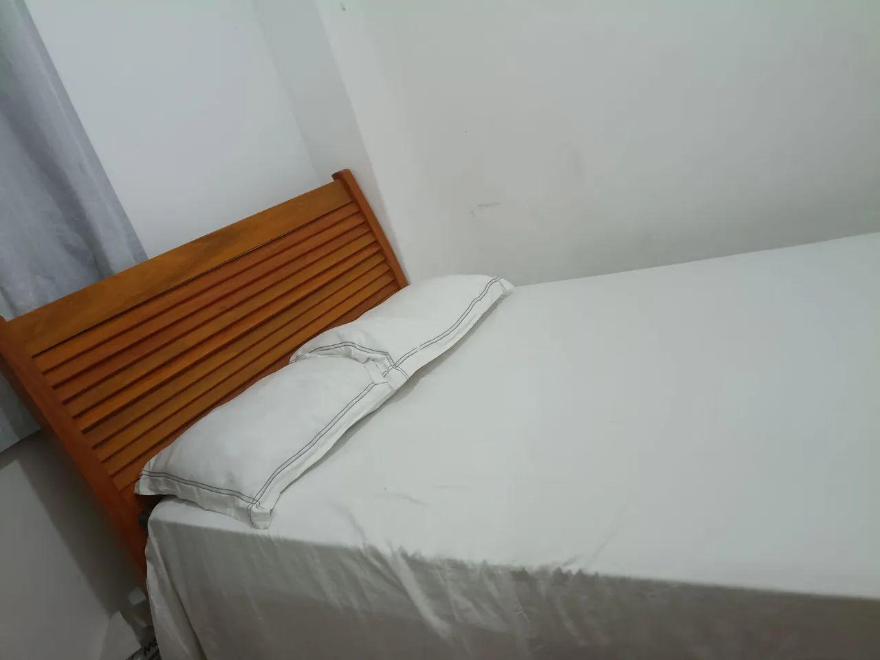 Cama de casal madeira, jatobá  - Foto 3