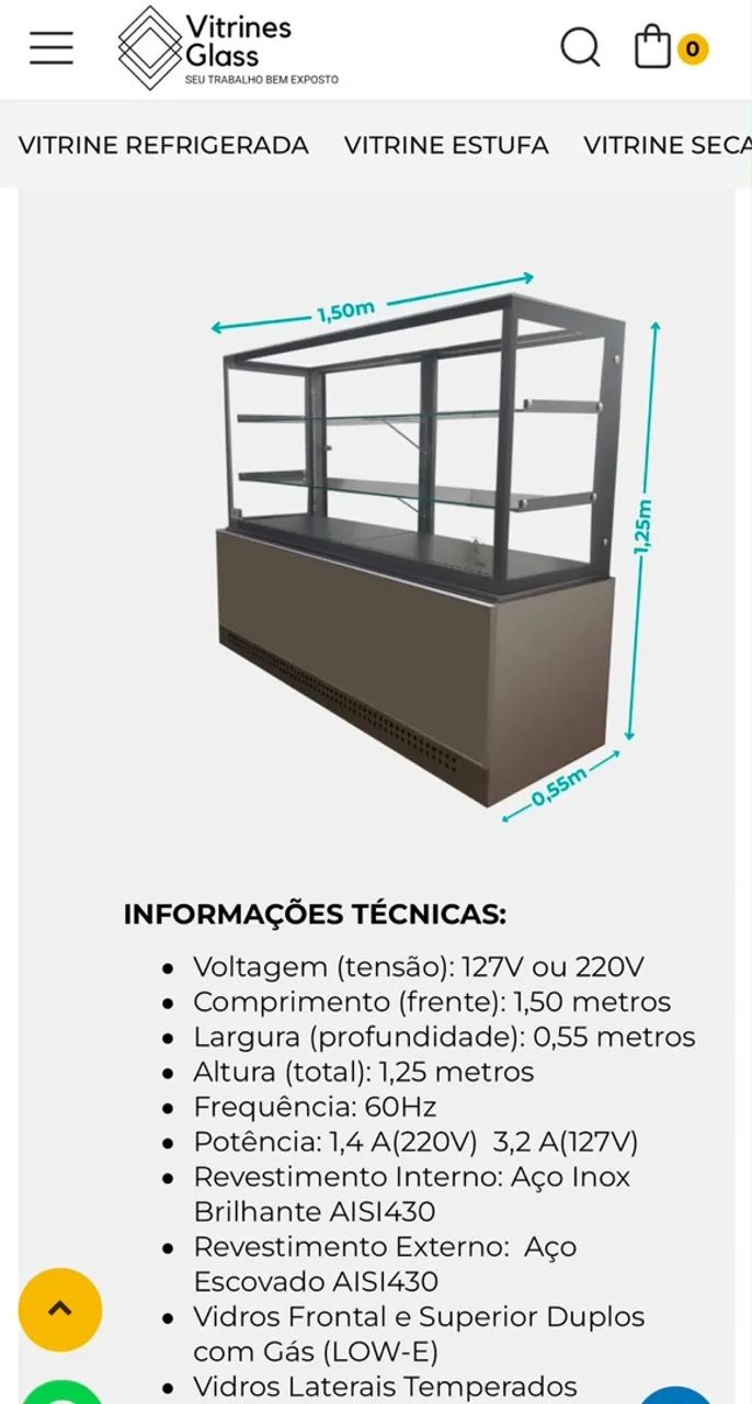 Vitrine refrigerada imperdível  - Foto 3